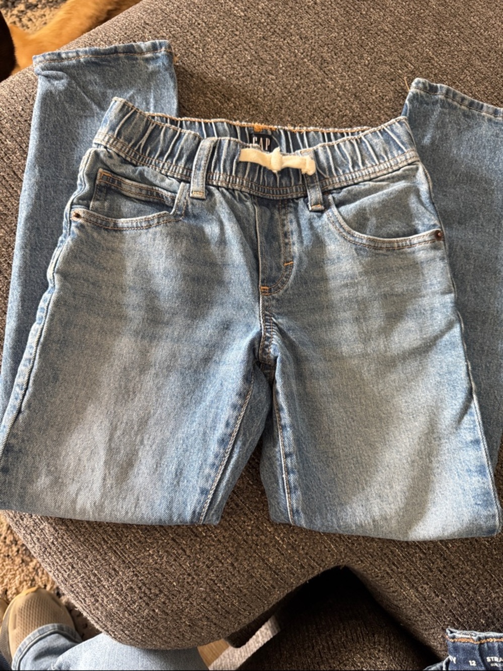 GAP Light Blue Elastic Waist Denim Jeans